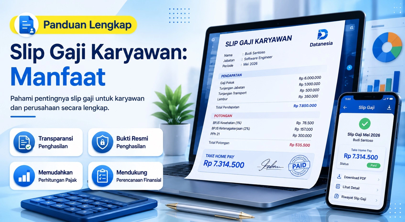 Panduan lengkap slip gaji karyawan digital untuk perusahaan dan karyawan