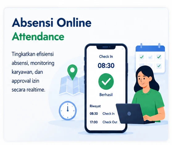 Manfaat implementasi sistem absensi online karyawan untuk efisiensi perusahaan