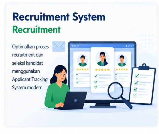 Penerapan software recruitment system oleh HRD untuk strategi rekrutmen modern