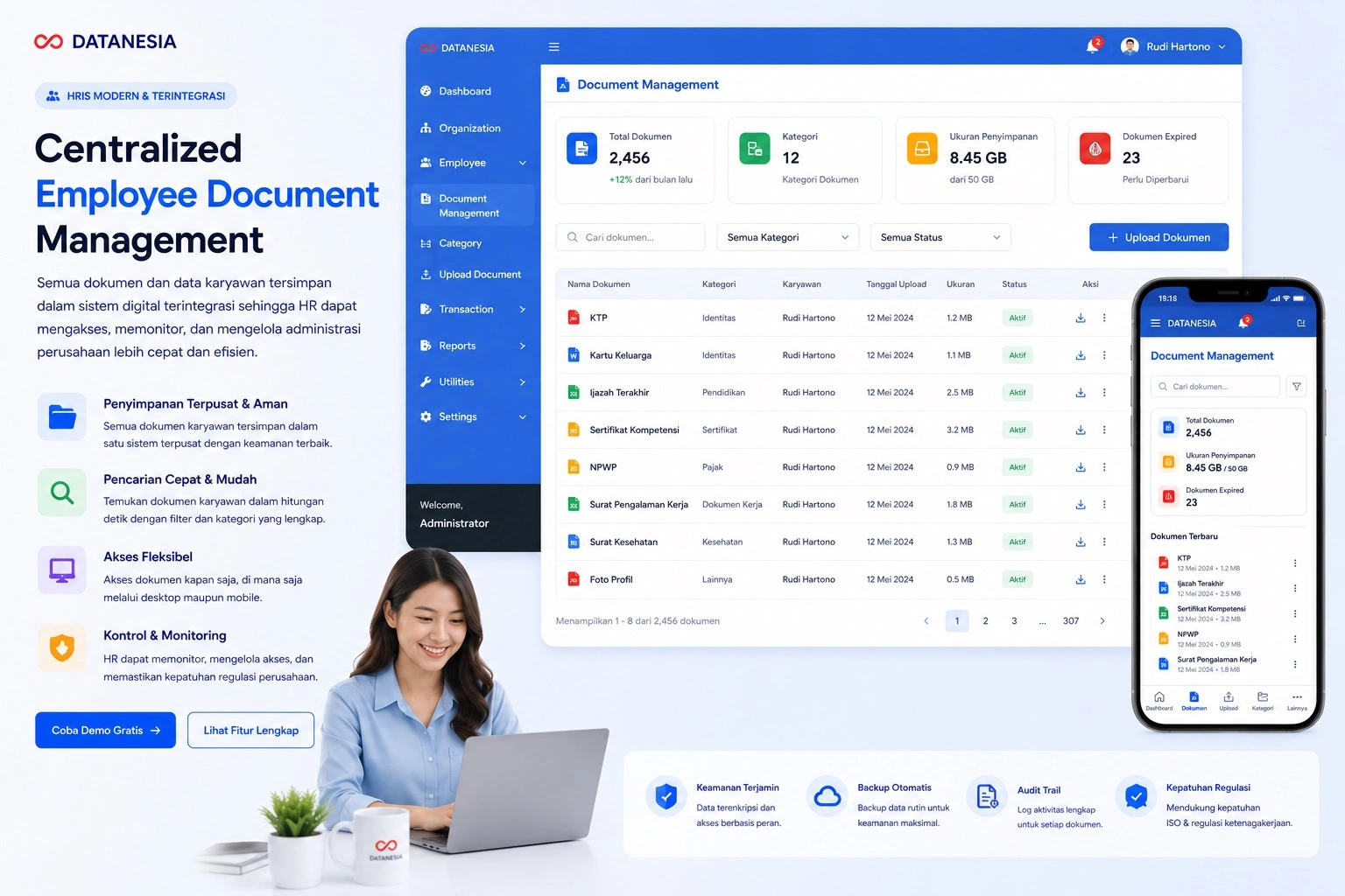 employee document management hris