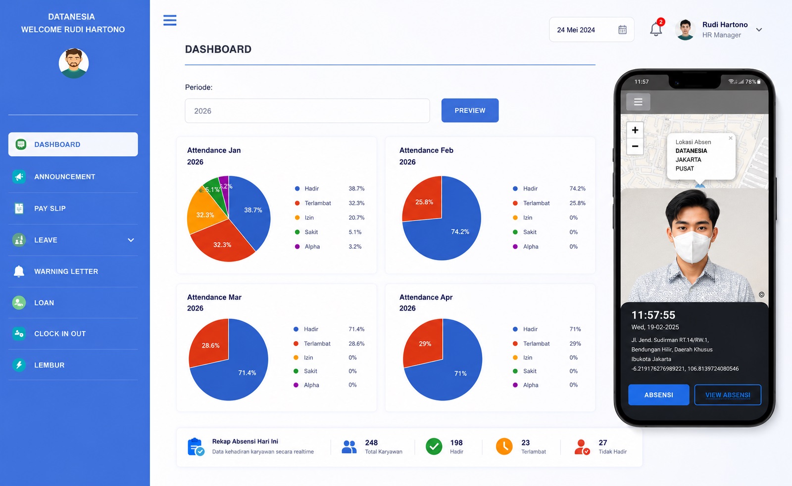 Software HRIS Payroll Indonesia