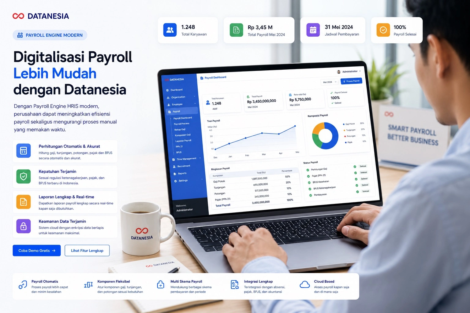 Payroll engine modern hris datanesia